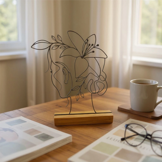 Escultura de Mesa | Florescer Interior | Traços