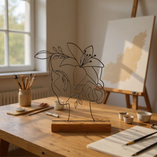 Escultura de Mesa | Florescer Interior | Traços